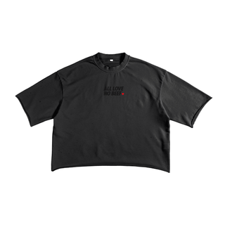 French Terry Raw Edge T-Shirt
