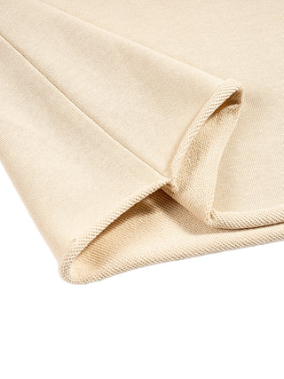 French Terry Raw Edge T-Shirt