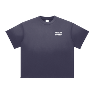 Sun Fade Raw Edge T-Shirt