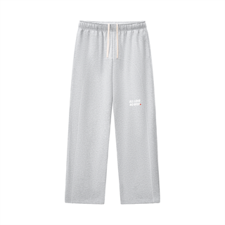 Contrast-Stitched Fleece Sweatpants